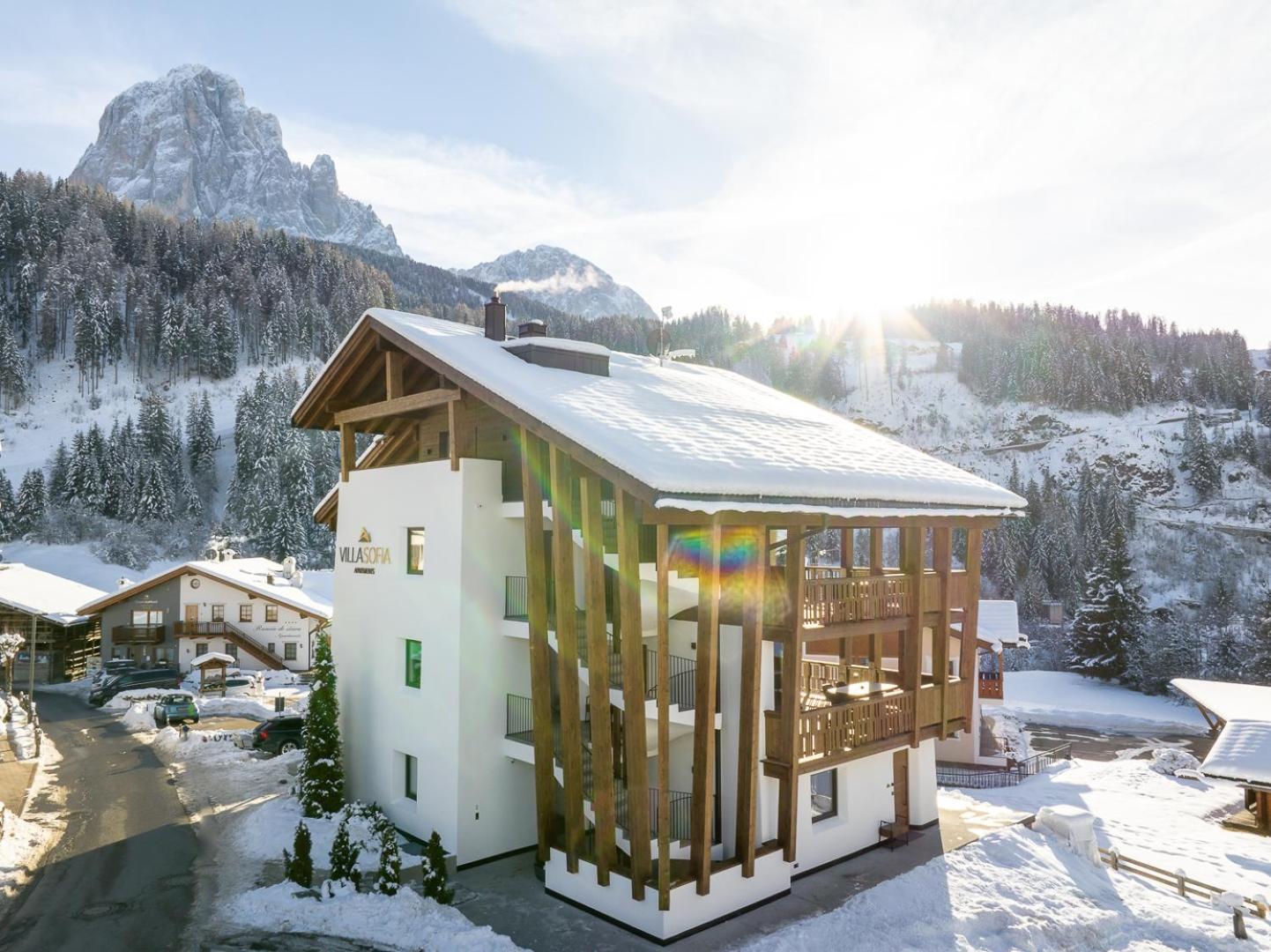 Apartments Villa Sofia Santa Cristina Val Gardena Экстерьер фото